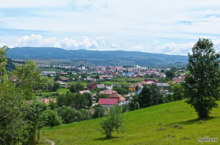 Toplita, view from Zencani