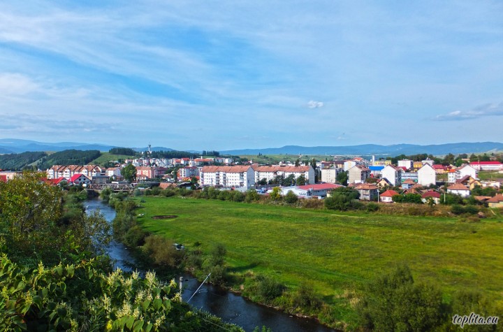 Toplita, general view