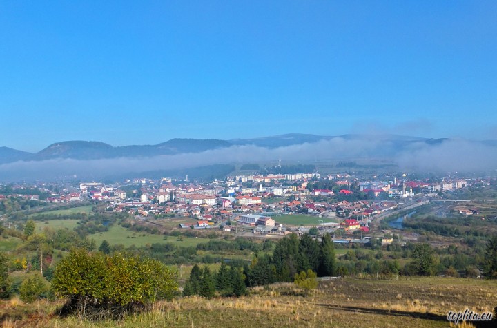 Toplita, general view