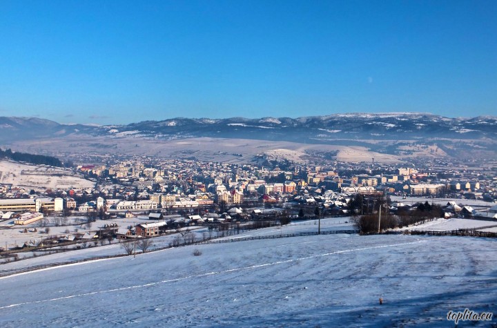 Toplita, general view