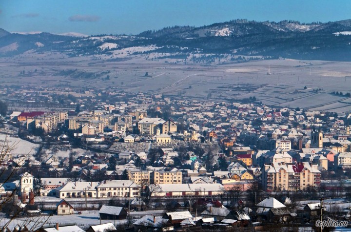 Toplita, general view