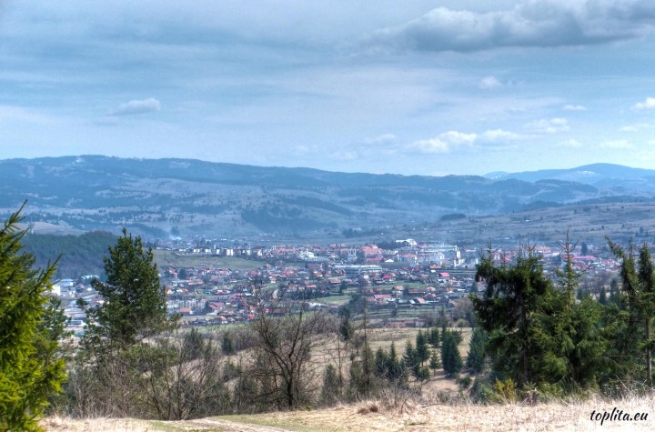 Toplita, general view