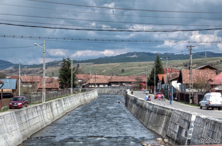 Valea Toplitei Creek